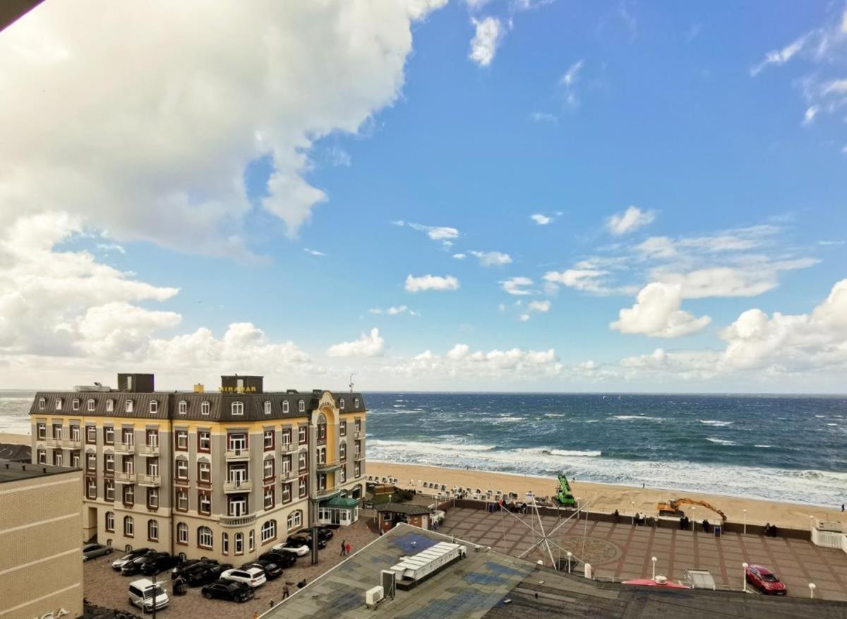 Haus Am Meer App104 Mit Meerblick Und Balkon Westerland Luaran gambar