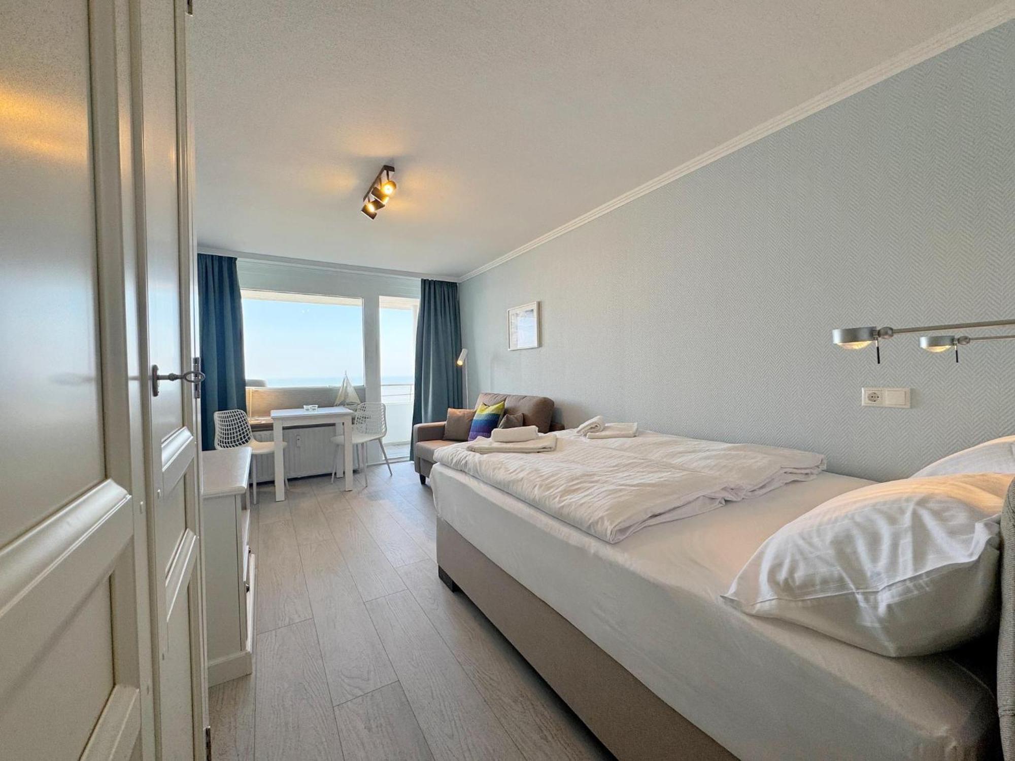 Haus Am Meer App104 Mit Meerblick Und Balkon Westerland Luaran gambar